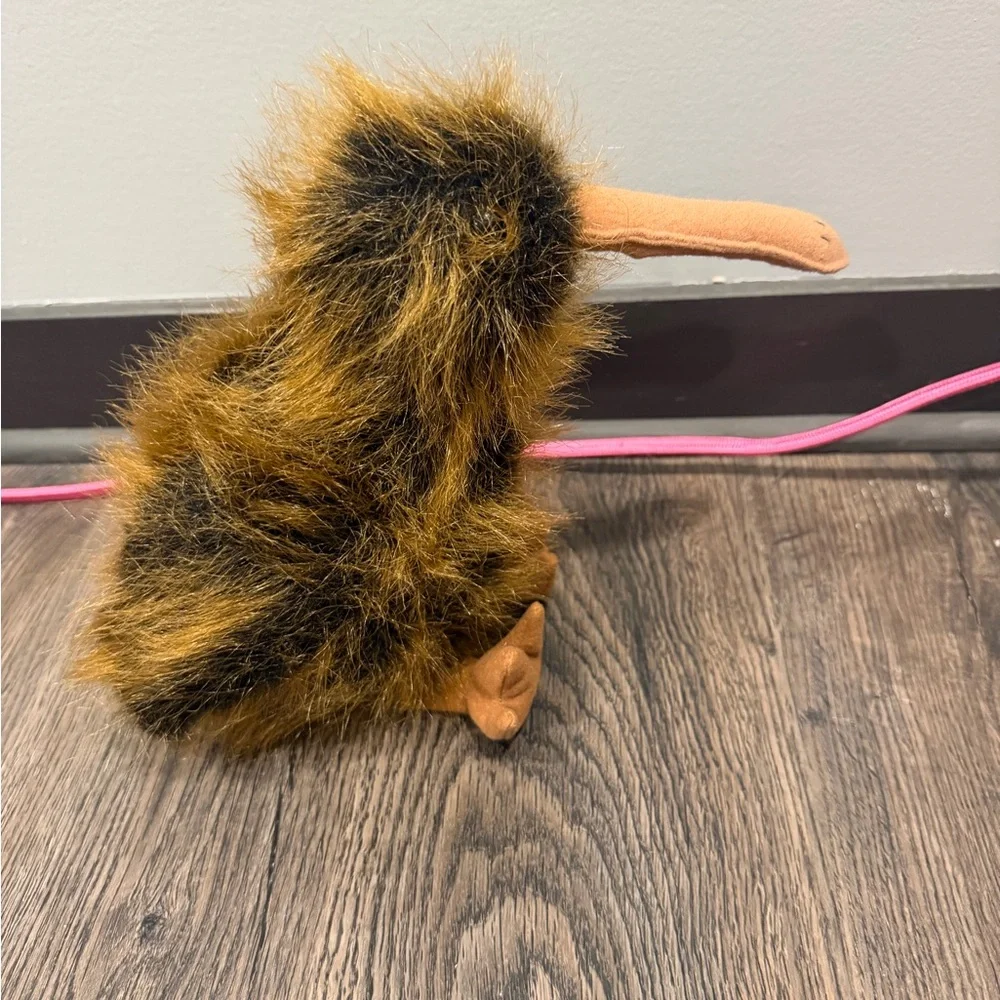 Ty Plush Kiwi Bird - Brown and Tan Fuzzy Beak Toy